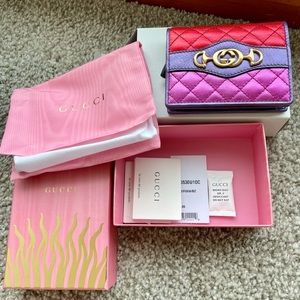 Gucci trapuntata holiday wallet - full set